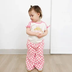 Grayson Little Toddler Girls Crew Neck Short Sleeve Relaxed Fit Strawberry Shortcake Graphic T-Shirt