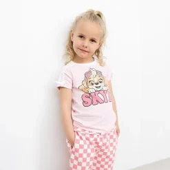 Grayson Little Toddler Girls Wide Leg Relaxed Fit Pull-On Pant