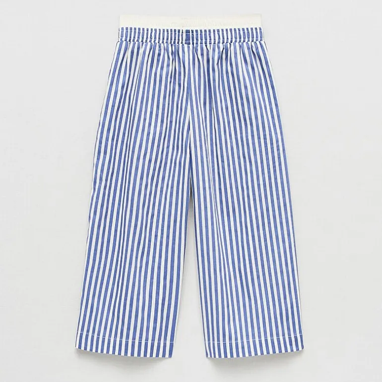 Grayson Little Toddler Girls Wide Leg Relaxed Fit Pull-On Pant
