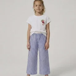 Grayson Little Toddler Girls Wide Leg Relaxed Fit Pull-On Pant