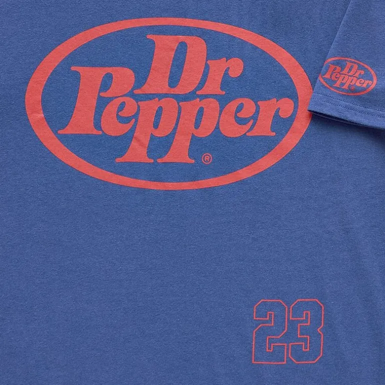 Grayson Threads, The Label Dr Pepper Boyfriend Tee Womens Juniors Crew Neck Short Sleeve Regular Fit Graphic T-Shirt