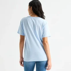 Grayson Threads, The Label Womens Juniors Short Sleeve Cinnamoroll Graphic T-Shirt