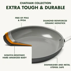 GreenPan Chatham Ceramic Non-Stick 10-pc. Cookware Set