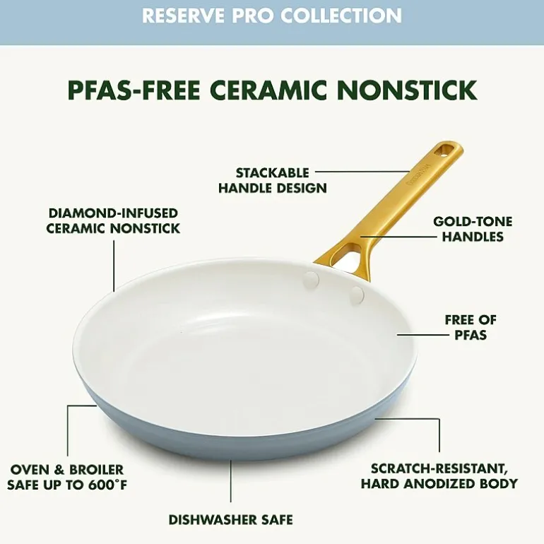 GreenPan Reserve Pro Ceramic 10-pc. Non-Stick Cookware Set