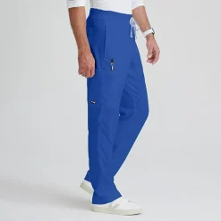 Grey's Anatomy™ by Barco Classic Grp558 Evan 5-Pocket Zip-Fly Mens Big and Tall Moisture Wicking Scrub Pant