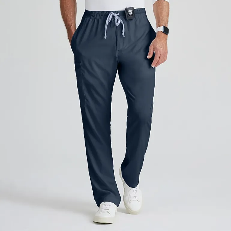 Grey's Anatomy™ by Barco Classic Grp558 Evan 5-Pocket Zip-Fly Mens Big and Tall Moisture Wicking Scrub Pant