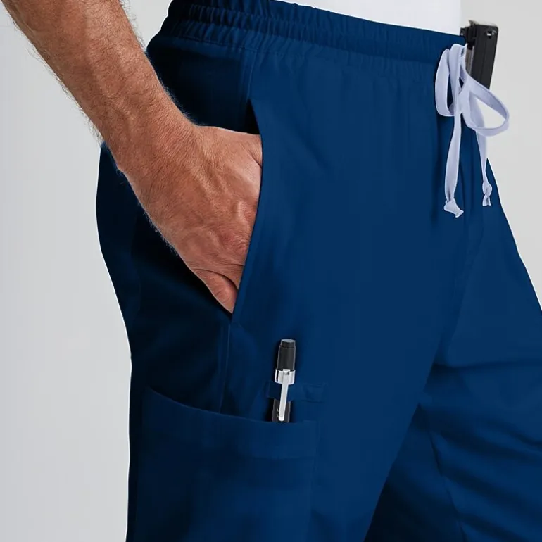 Grey's Anatomy™ by Barco Classic Grp558 Evan 5-Pocket Zip-Fly Mens Big and Tall Moisture Wicking Scrub Pant