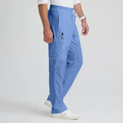 Grey's Anatomy™ by Barco Classic Grp558 Evan 5-Pocket Zip-Fly Mens Big and Tall Moisture Wicking Scrub Pant