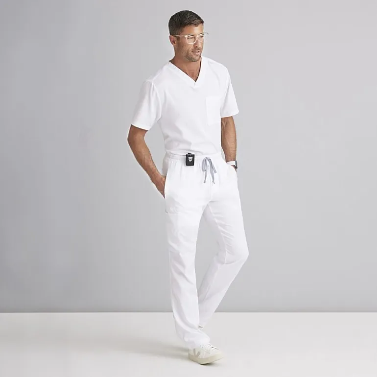Grey's Anatomy™ by Barco Classic Grp558 Evan 5-Pocket Zip-Fly Mens Big and Tall Moisture Wicking Scrub Pant