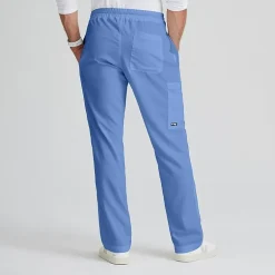 Grey's Anatomy™ by Barco Classic Grp558 Evan 5-Pocket Zip-Fly Mens Big and Tall Moisture Wicking Scrub Pant