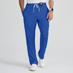 Grey's Anatomy™ by Barco Classic Grp558 Evan 5-Pocket Zip-Fly Mens Big and Tall Moisture Wicking Scrub Pant