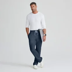 Grey's Anatomy™ by Barco Classic Grp558 Evan 5-Pocket Zip-Fly Mens Big and Tall Moisture Wicking Scrub Pant