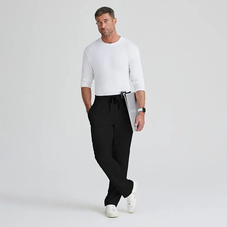 Grey's Anatomy™ by Barco Classic Grp558 Evan 5-Pocket Zip-Fly Mens Big and Tall Moisture Wicking Scrub Pant