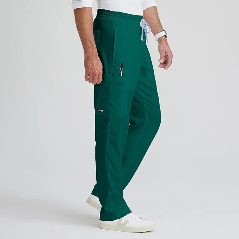 Grey's Anatomy™ by Barco Classic Grp558 Evan 5-Pocket Zip-Fly Mens Big and Tall Moisture Wicking Scrub Pant