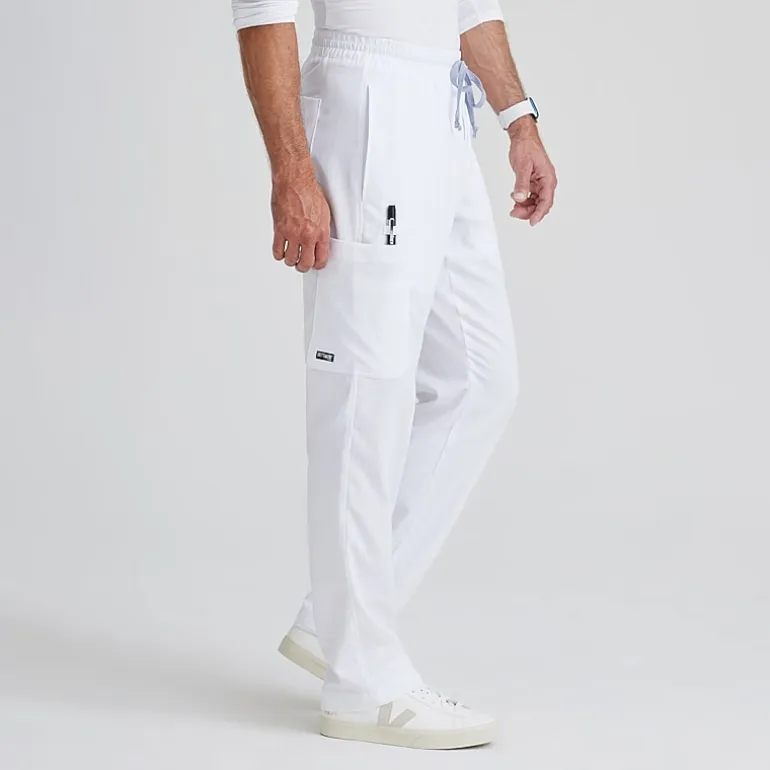 Grey's Anatomy™ by Barco Classic Grp558 Evan 5-Pocket Zip-Fly Mens Big and Tall Moisture Wicking Scrub Pant