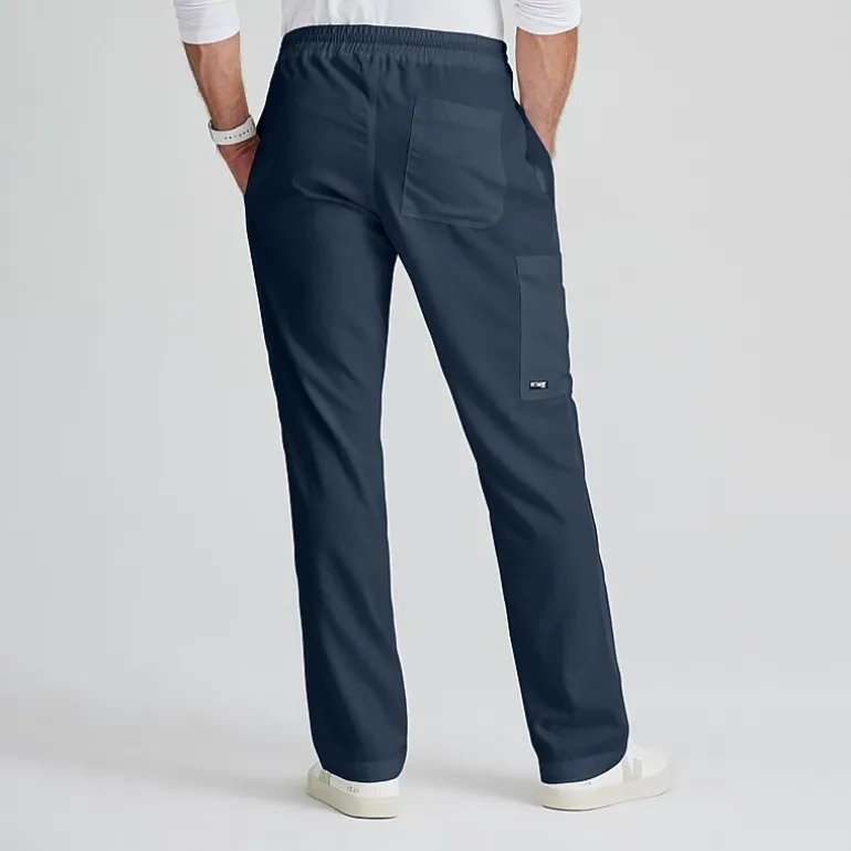 Grey's Anatomy™ by Barco Classic Grp558 Evan 5-Pocket Zip-Fly Mens Big and Tall Moisture Wicking Scrub Pant