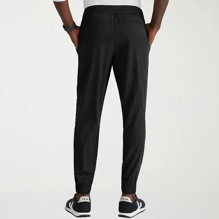 Grey's Anatomy™ by Barco Spandex Stretch Direct Grsp634 Striker 4-Pocket Jogger Mens Big and Tall Stretch Fabric Moisture Wicking Wrinkle Resistant Scrub Pant