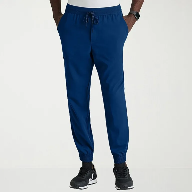 Grey's Anatomy™ by Barco Spandex Stretch Direct Grsp634 Striker 4-Pocket Jogger Mens Big and Tall Stretch Fabric Moisture Wicking Wrinkle Resistant Scrub Pant