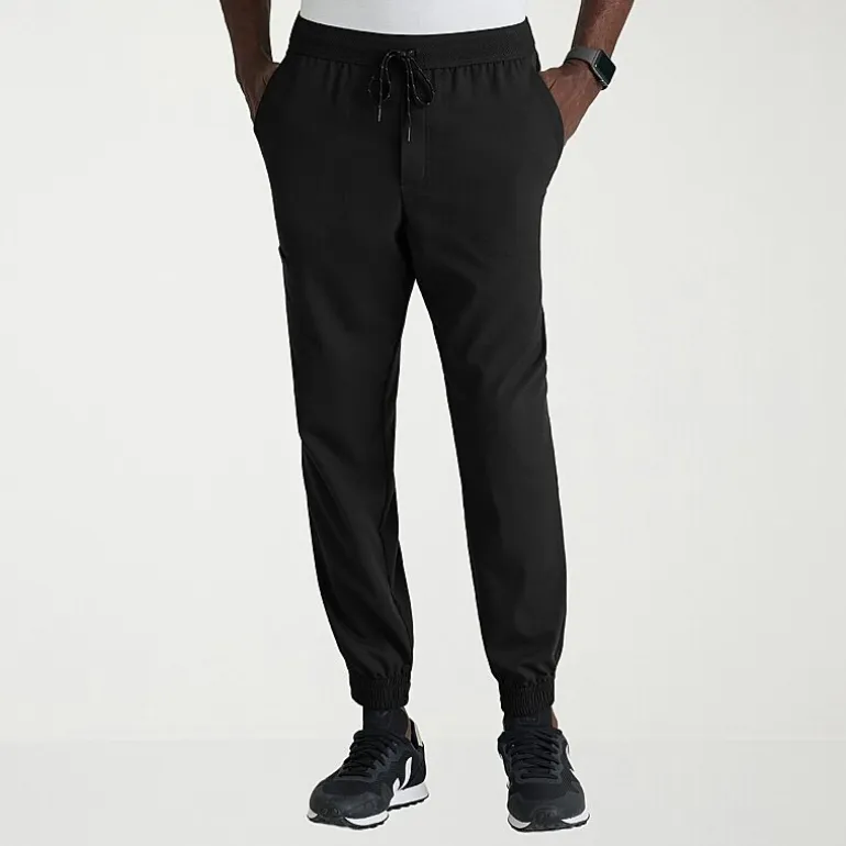 Grey's Anatomy™ by Barco Spandex Stretch Direct Grsp634 Striker 4-Pocket Jogger Mens Big and Tall Stretch Fabric Moisture Wicking Wrinkle Resistant Scrub Pant