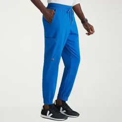 Grey's Anatomy™ by Barco Spandex Stretch Direct Grsp634 Striker 4-Pocket Jogger Mens Big and Tall Stretch Fabric Moisture Wicking Wrinkle Resistant Scrub Pant