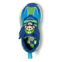 Ground Up Mario And Luigi Lighted Toddler Boys Nintendo Sneakers