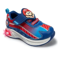 Ground Up Mario And Luigi Lighted Toddler Boys Nintendo Sneakers