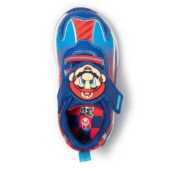 Ground Up Mario And Luigi Lighted Toddler Boys Nintendo Sneakers