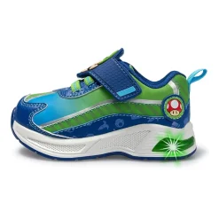 Ground Up Mario And Luigi Lighted Toddler Boys Nintendo Sneakers