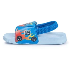 Ground Up Toddler Boys Racecar Slide Sandals