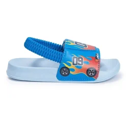 Ground Up Toddler Boys Racecar Slide Sandals