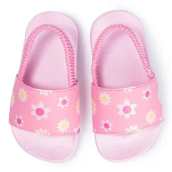 Ground Up Toddler Girls Flower Slide Sandals