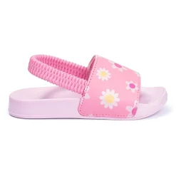 Ground Up Toddler Girls Flower Slide Sandals