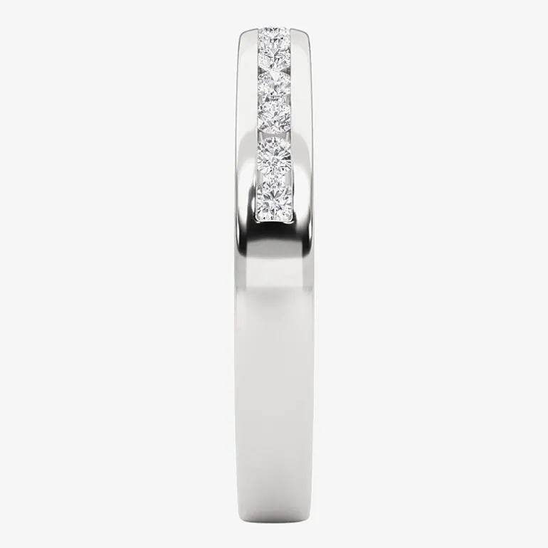 Grown Gorgeous (F,Vs2) Womens 1/4 CT. T.W. Lab Grown White Diamond 14K Gold or Platinum Wedding Band