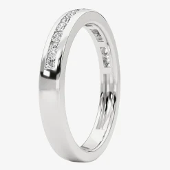 Grown Gorgeous (F,Vs2) Womens 1/4 CT. T.W. Lab Grown White Diamond 14K Gold or Platinum Wedding Band
