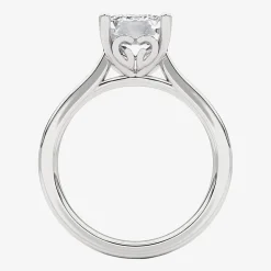 Grown Gorgeous (F, Vs2) Womens 2 1/4 CT. T.W. Lab Grown White Diamond 14K Gold or Platinum Radiant-cut Solitaire Engagement Ring