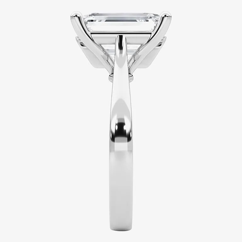 Grown Gorgeous (F / Vs2) Womens 4 1/2 CT. T.W. Lab Grown White Diamond 14K Gold Solitaire Engagement Ring