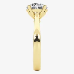 Grown Gorgeous (F,Vs2) Womens 2 1/4 CT. T.W. Lab Grown White Diamond 14K Gold or Platinum Round Solitaire Engagement Ring
