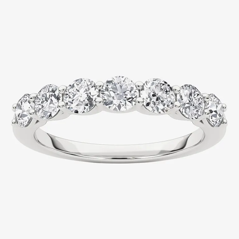 Grown Gorgeous (F,Vs2) Womens 1 CT. T.W. Lab Grown White Diamond 14K Gold or Platinum Wedding Band
