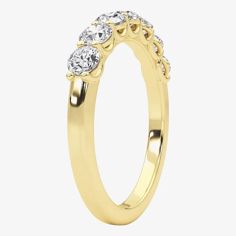 Grown Gorgeous (F,Vs2) Womens 1 CT. T.W. Lab Grown White Diamond 14K Gold or Platinum Wedding Band