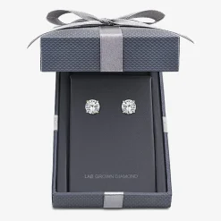 Grown Gorgeous (Vs2,F) 4 1/2 CT. T.W. Lab-Grown Diamond 14K Gold or Platinum 6.7mm Round Stud Earrings