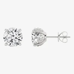 Grown Gorgeous (Vs2,F) 4 1/2 CT. T.W. Lab-Grown Diamond 14K Gold or Platinum 6.7mm Round Stud Earrings