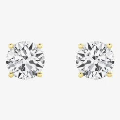 Grown Gorgeous (Vs2,F) 4 1/2 CT. T.W. Lab-Grown Diamond 14K Gold or Platinum 6.7mm Round Stud Earrings