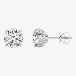 Grown Gorgeous (Vs2,F) 4 1/2 CT. T.W. Lab-Grown Diamond 14K Gold or Platinum 6.7mm Round Stud Earrings