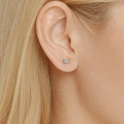 Grown Gorgeous (Vs2,F) 4 1/2 CT. T.W. Lab-Grown Diamond 14K Gold or Platinum 6.7mm Round Stud Earrings