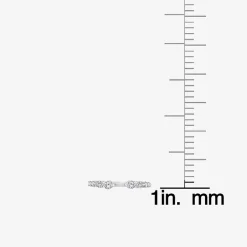 Grown Gorgeous Womens 1/2 CT. T.W. Lab Grown White Diamond 14K Gold Anniversary Band