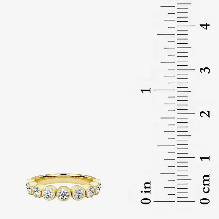 Grown Gorgeous Womens 2.5MM 1 CT. T.W. Lab Grown White Diamond 14K Gold or Platinum Anniversary Wedding Band