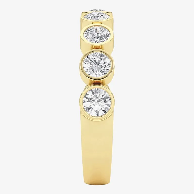 Grown Gorgeous Womens 2.5MM 1 CT. T.W. Lab Grown White Diamond 14K Gold or Platinum Anniversary Wedding Band