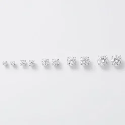 ( G/SI1-SI2 ) 1/4 CT. T.W. Lab-Grown Diamond 14K Gold Round Stud Earrings