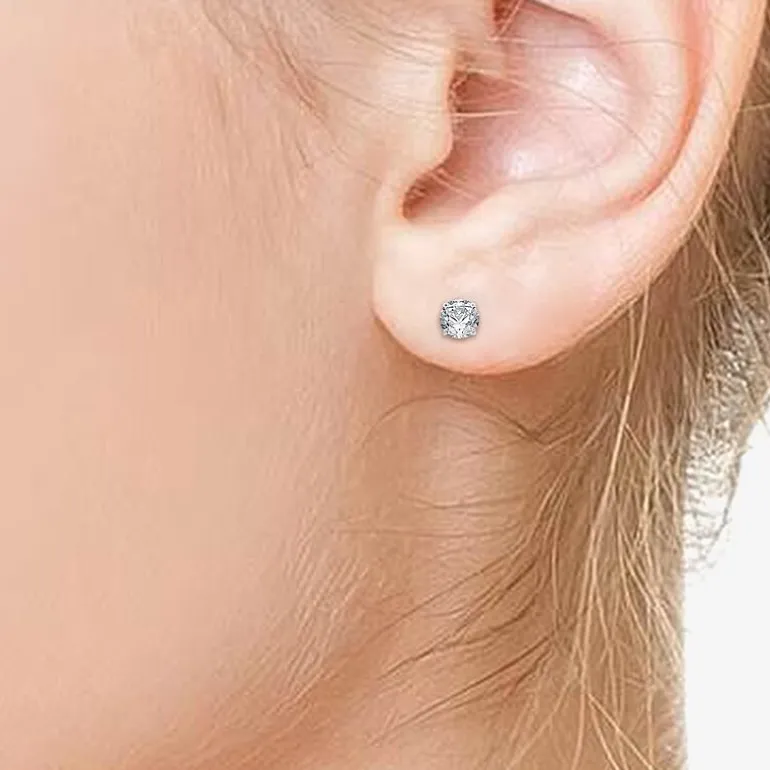 G, Si1-Si2 Womens 2 CT. Lab Grown White Diamond Sterling Silver OR 14K Gold over Silver 2-pc. Jewelry Set