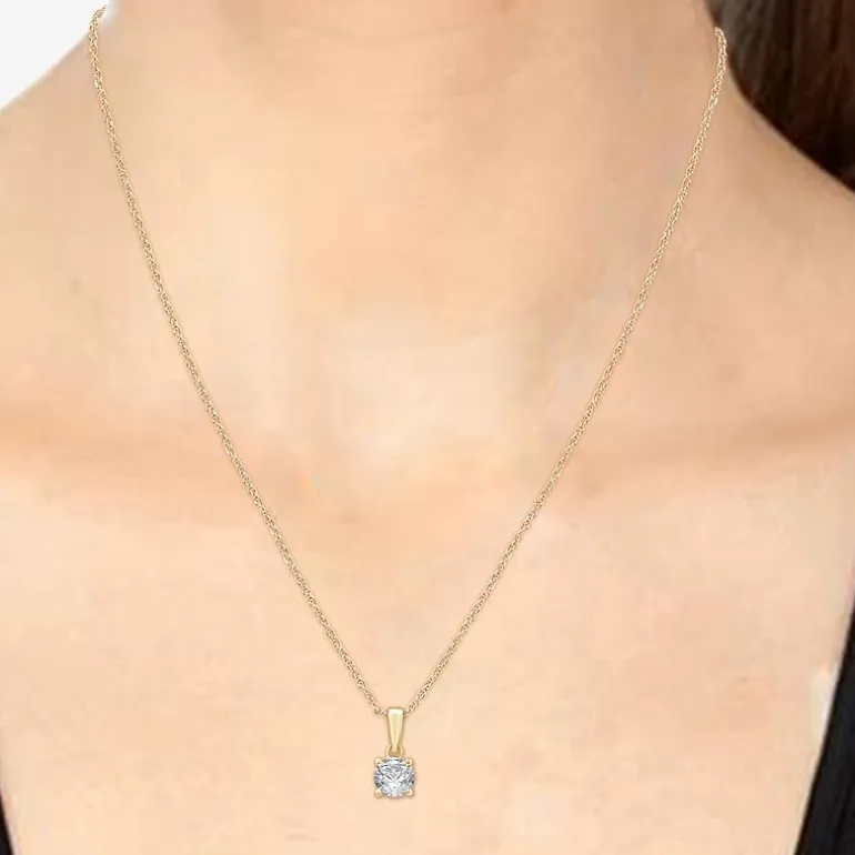 G, Si1-Si2 Womens 2 CT. Lab Grown White Diamond Sterling Silver OR 14K Gold over Silver 2-pc. Jewelry Set